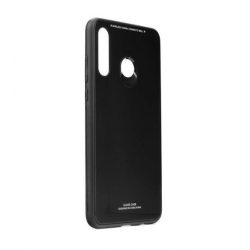   Forcell Glass Huawei P40 Lite E/Y7P edzett üveg hátlap, tok, fekete