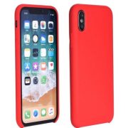 Silicone Soft Case Huawei P40 Lite E/Y7P hátlap, tok, piros