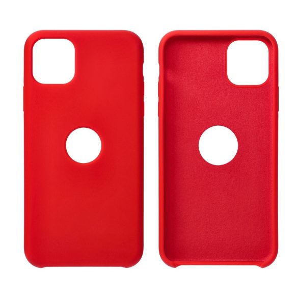 Silicone Soft Case Huawei P Smart (2020) hátlap, tok, piros