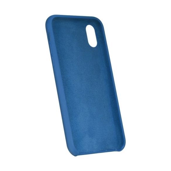 Silicone Soft Case Huawei P Smart (2020) hátlap, tok, sötétkék