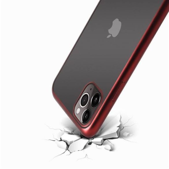 Forcell New Electro Matt Huawei P Smart (2020) hátlap, tok, piros