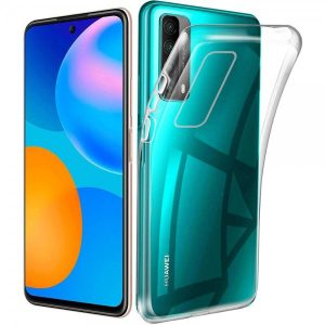 Huawei P Smart (2021)/Y7A Slim 0.5mm szilikon hátlap, tok, átlátszó