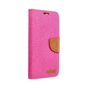   Canvas Case Xiaomi Mi 10T PRO 5G/Mi 10T 5G oldalra nyíló tok, rózsaszín
