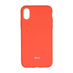 Roar Jelly Case iPhone Xr hátlap, tok, barack rózsaszín