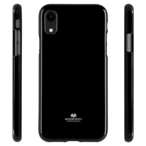 Mercury Goospery Huawei P40 Lite E/Y7P Jelly Case hátlap, tok, fekete