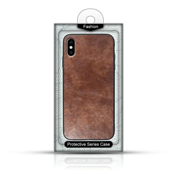 Business Case iPhone 7 Plus/8 Plus hátlap, tok, barna