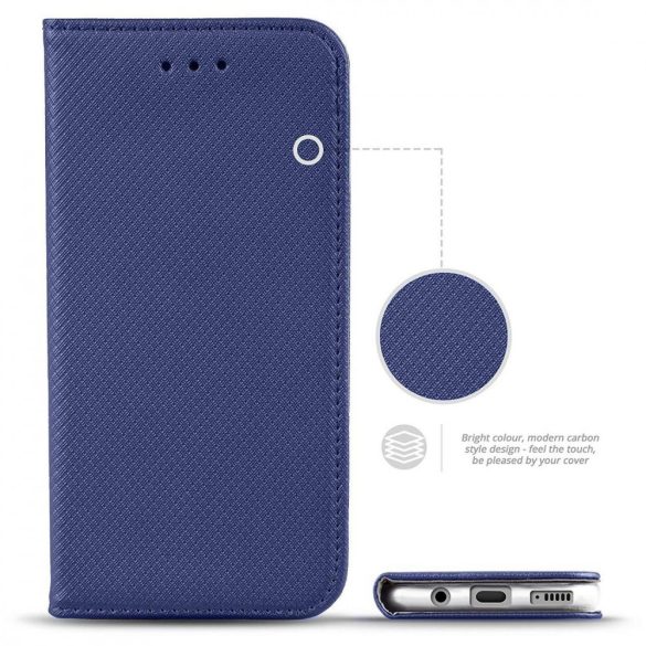 Smart Magnet LG K62 oldalra nyíló tok, sötétkék