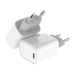 ATX U58 hálózati töltő adapter, USB-C, 20W, fehér