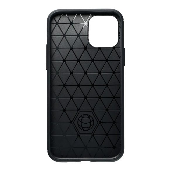 Carbon Case Flexible  Xiaomi Redmi Note 12 4G hátlap, tok, fekete