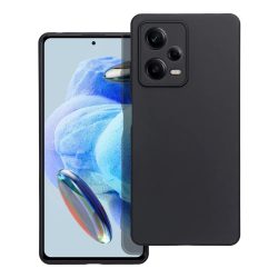 Matt Case Xiaomi Redmi Note 12 5G hátlap, tok, fekete