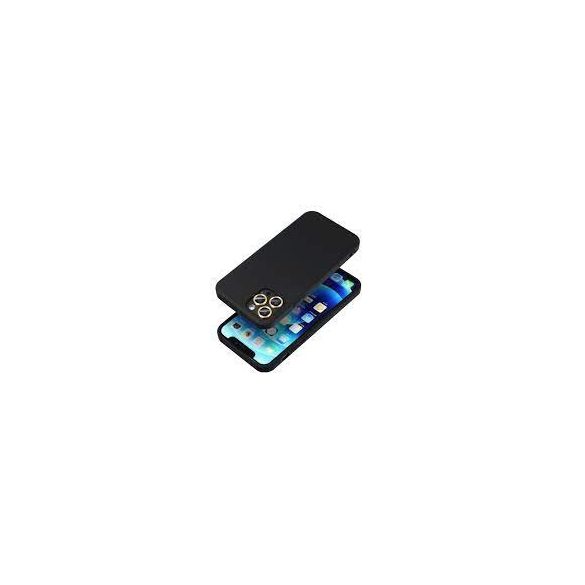 Silicone Case Samsung Galaxy A32 4G hátlap, tok, fekete