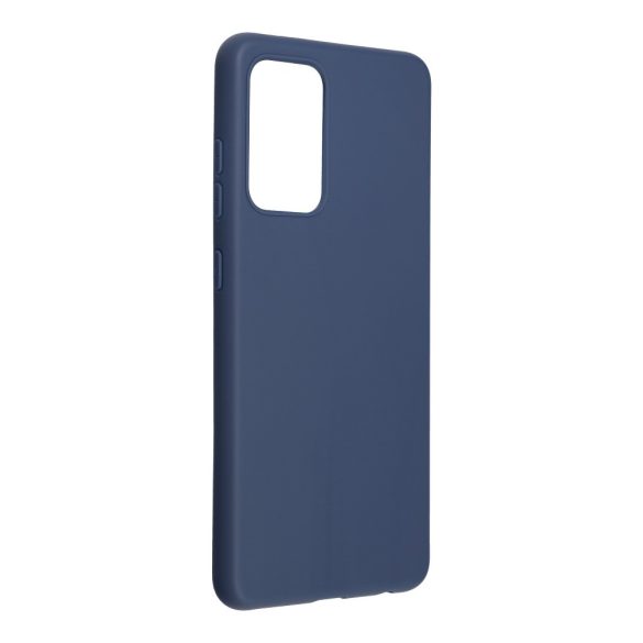 Silicone Soft Case Samsung Galaxy A52 4G/A52 5G/A52s 5G hátlap, tok, sötétkék