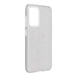   Glitter 3in1 Case Samsung Galaxy A52 4G/A52 5G/A52s 5G hátlap, tok, ezüst