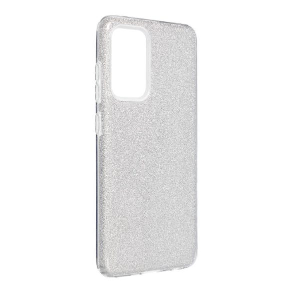 Glitter 3in1 Case Samsung Galaxy A52 4G/A52 5G/A52s 5G hátlap, tok, ezüst