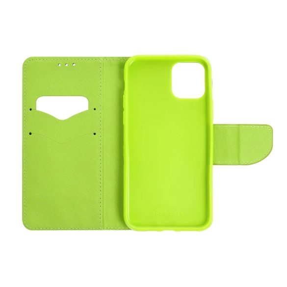 Smart Fancy Xiaomi Redmi Note 12S oldalra nyíló tok, kék-zöld