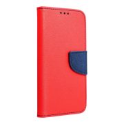   Smart Fancy Xiaomi Redmi Note 12S oldalra nyíló tok, piros-kék