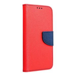 Smart Fancy Xiaomi Redmi Note 12S oldalra nyíló tok, piros-kék