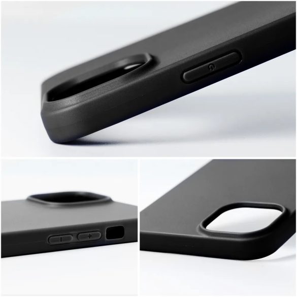 Matt Case Xiaomi Redmi Note 12S hátlap, tok, fekete