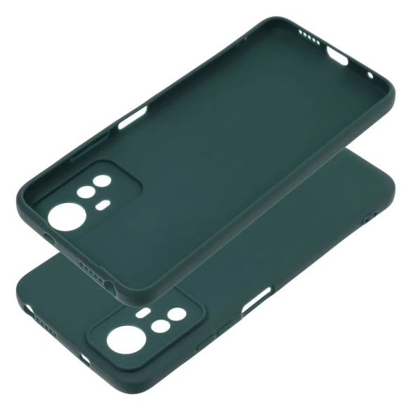 Matt Case Xiaomi Redmi Note 12S hátlap, tok, sötétzöld