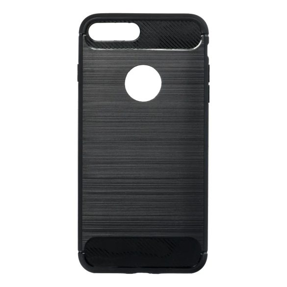 Carbon Case Flexible iPhone 7 Plus/8 Plus hátlap, tok, fekete