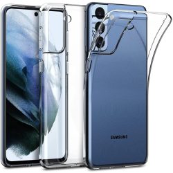   Samsung Galaxy S21 FE Slim Case 0.5mm szilikon hátlap, tok, átlátszó