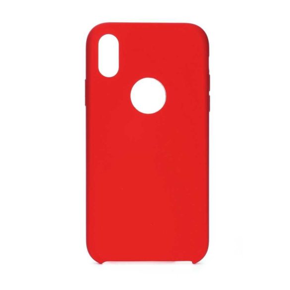 Silicone Premium Case iPhone 11 szilikon hátlap, tok, piros