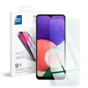   Blue Star Samsung Galaxy A22 5G kijelzővédő edzett üvegfólia (2D nem teljes kijelzős sík üvegfólia), 9H, átlátszó