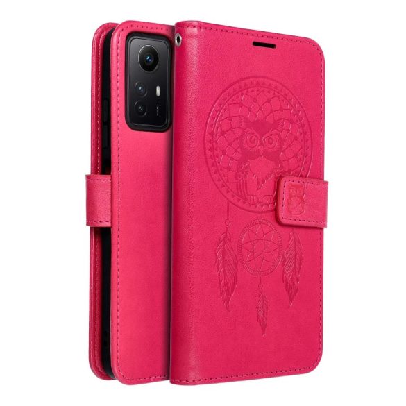 Forcell Mezzo Dreamcatcher Xiaomi Redmi Note 12S oldalra nyíló tok, rózsaszín