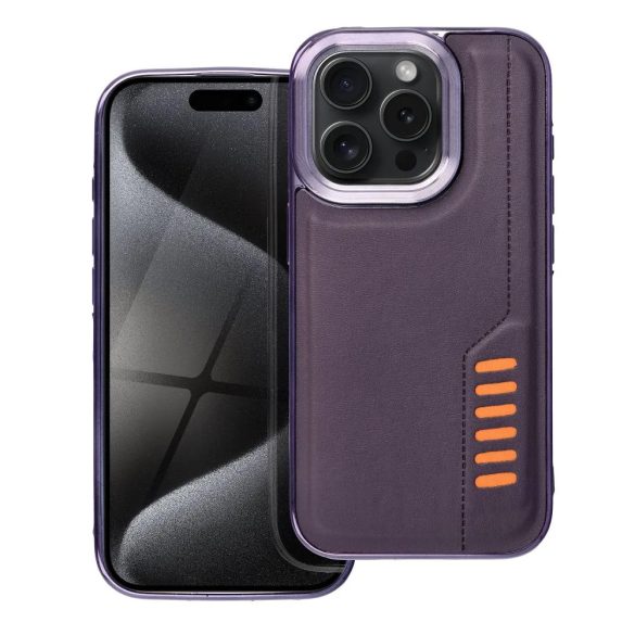 Milano Case Xiaomi Redmi Note 12 4G ütésálló hátlap, tok, sötétlila