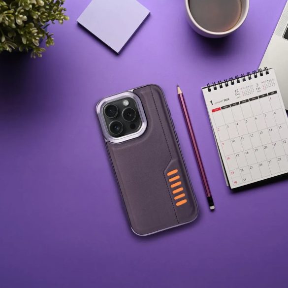 Milano Case Xiaomi Redmi Note 12 4G ütésálló hátlap, tok, sötétlila