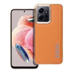   Milano Case Xiaomi Redmi Note 12 4G ütésálló hátlap, tok, barna