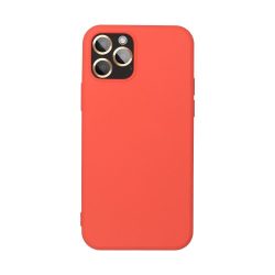  Silicone Case iPhone 11 szilikon hátlap, tok, barack rózsaszín
