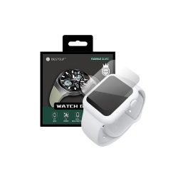   Bestsuit Flexible Hybrid Apple Watch 7 (41mm) Glass Screen teljes kijelzős edzett üvegfólia (tempered glass), 9H keménységű, átlátszó