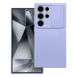   Slide Case Samsung Galaxy S24 Ultra szilikon hátlap, tok, lila