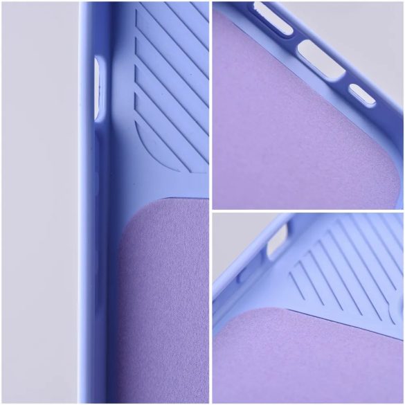 Slide Case Samsung Galaxy S24 Ultra szilikon hátlap, tok, lila