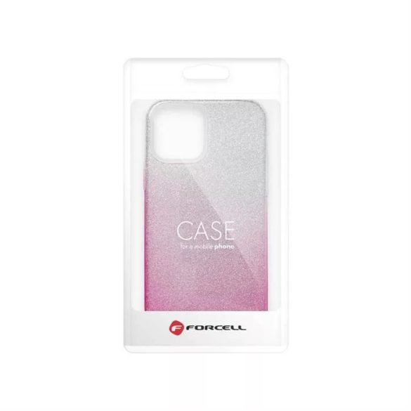 Glitter 3in1 Case Samsung Galaxy A13 5G hátlap, tok, ezüst-rózsaszín