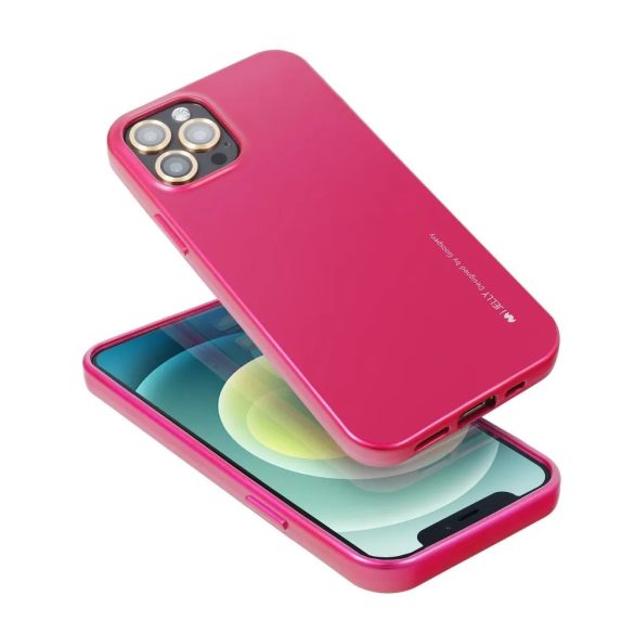 Mercury Goospery i-Jelly Samsung Galaxy S22 Ultra hátlap, tok, rózsaszín