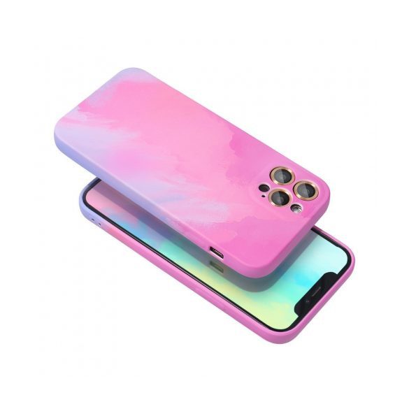 Forcell Pop Case 1 Samsung Galaxy A53 5G hátlap, tok, márvány mintás hátlap, tok, rózsaszín
