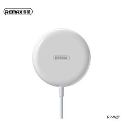   Remax RP-W27 Qi Wireless Charger, univerzális vezeték nélküli töltő,15W, fehér