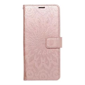 Mezzo Mandala Samsung Galaxy A53 5G oldalra nyíló tok, rozé arany