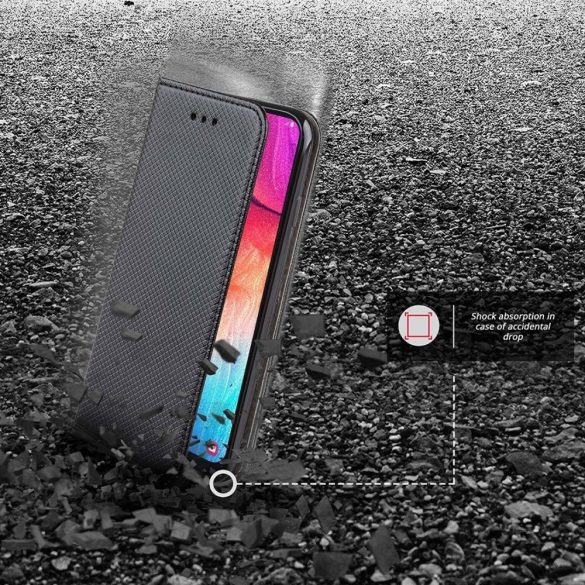 Smart Magnet Samsung Galaxy S20 oldalra nyíló tok, fekete