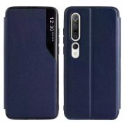   Eco Leather View Case 2 Samsung Galaxy A53 5G oldalra nyíló tok, sötétkék