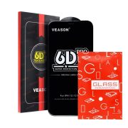   Xiaomi Redmi Note 12 4G / Note 12 5G 6D Full Glue teljes kijelzős edzett üvegfólia (tempered glass) 9H keménységű, fekete