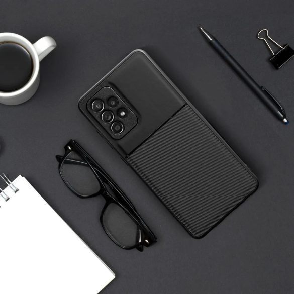 Elegance Case Samsung Galaxy A35 hátlap, tok, fekete