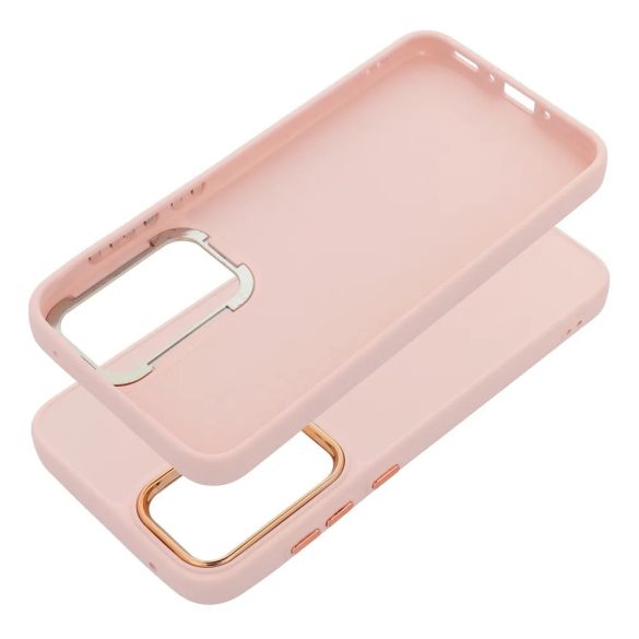 Frame Case Samsung A35 hátlap, tok, rózsaszín