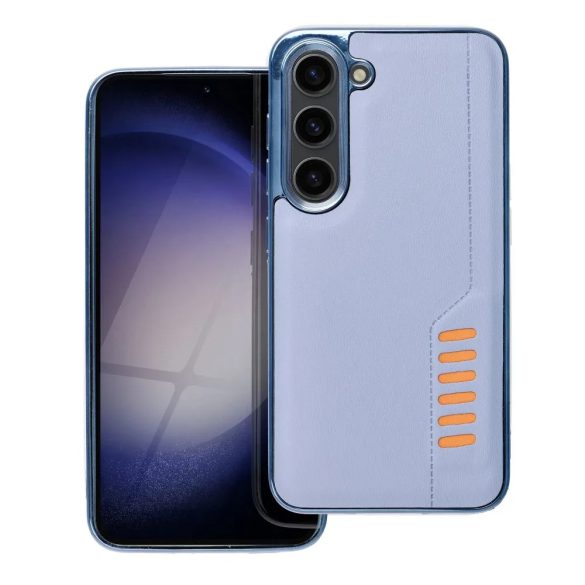 Milano Case Samsung A35 ütésálló hátlap, tok, sötétkék