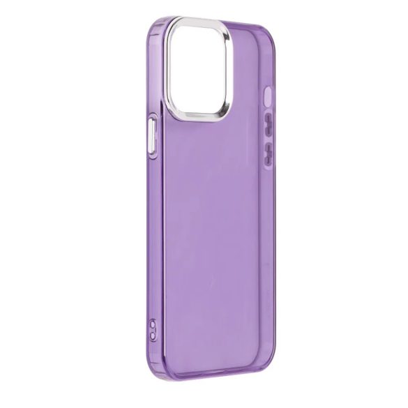 Pearl Case Samsung Galaxy A35 hátlap, tok, átlátszó-lila