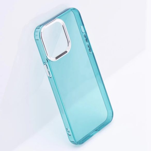 Pearl Case Samsung Galaxy A35 hátlap, tok, átlátszó-zöld