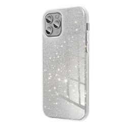 Glitter 3in1 Case Samsung Galaxy A35 hátlap, tok, ezüst