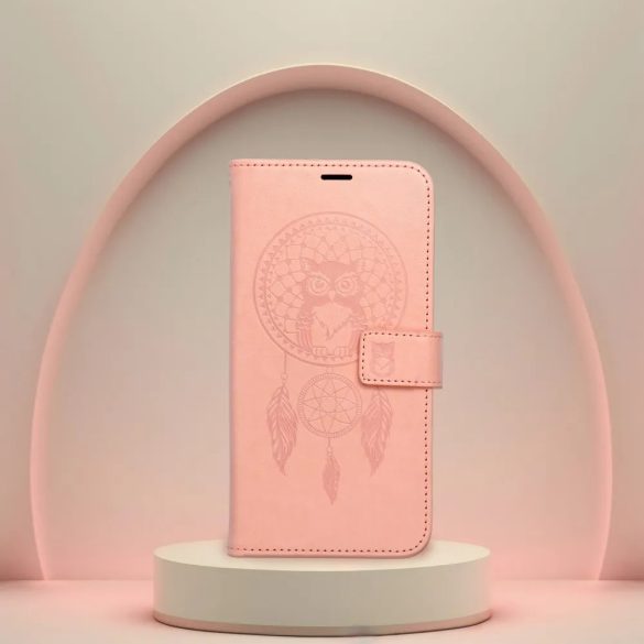 Mezzo Dreamcatcher Samsung Galaxy A35 oldalra nyíló tok, világos rózsaszín